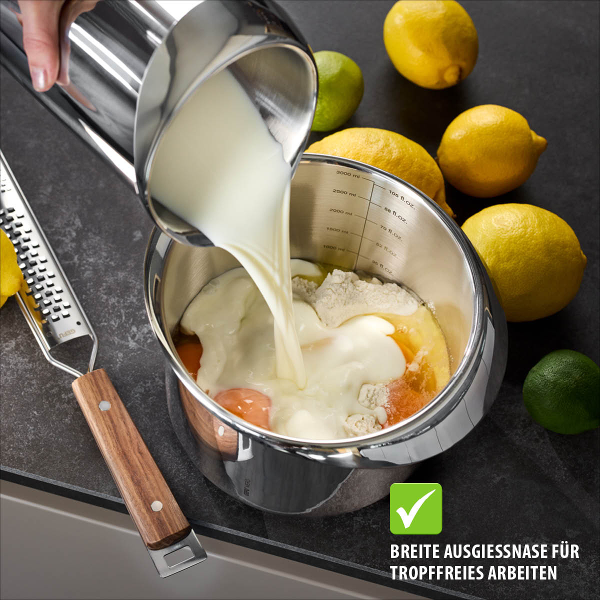 Mixing bowl MERO, 3000 ml