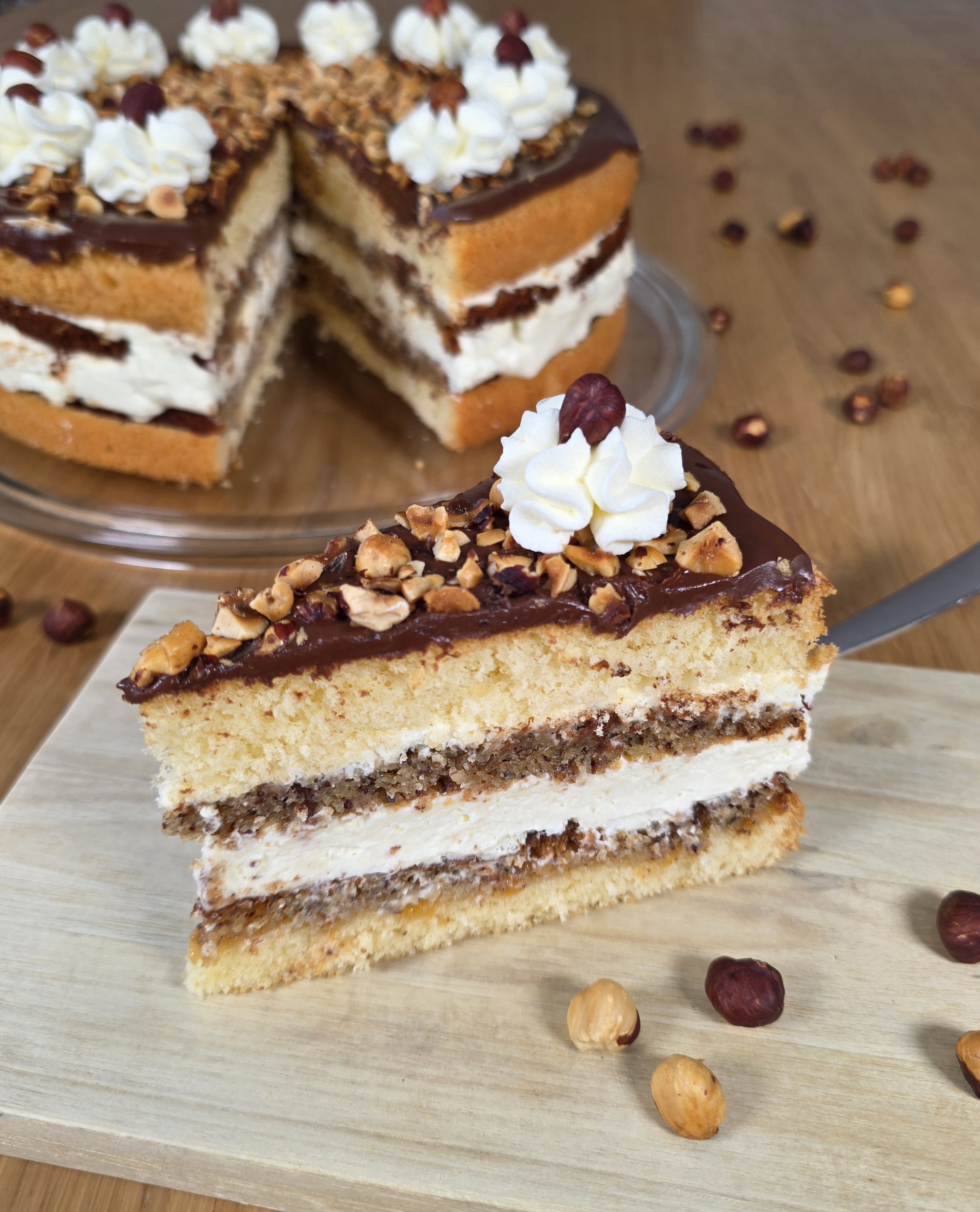 Nuss-Mascarponetorte 