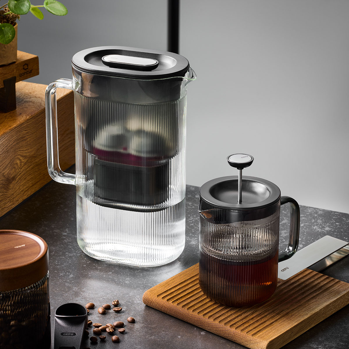 Tischwasserfilter inkl. Filterkartusche PURALIS