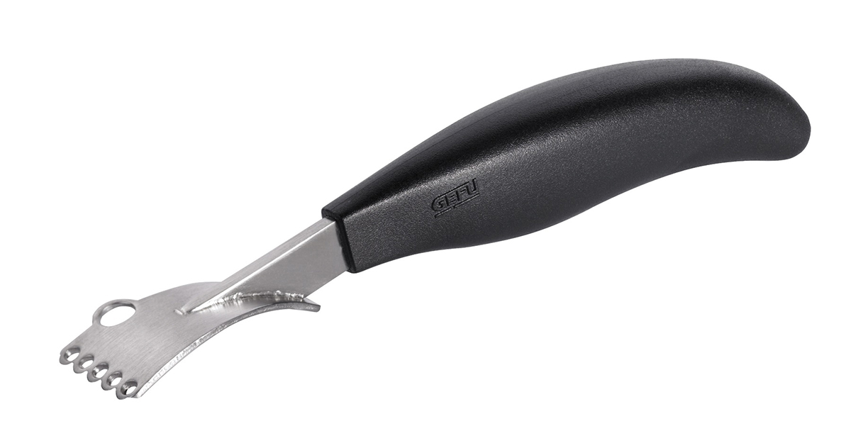 Ziselier- und Dekoriermesser mit ergonomischem Griff Ziseliermesser aus Edelstahl mit schwarzem Griff, ideal zum Dekorieren von Obst und Gemüse