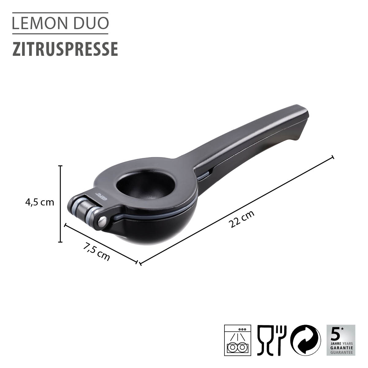 Zitruspresse LEMON DUO