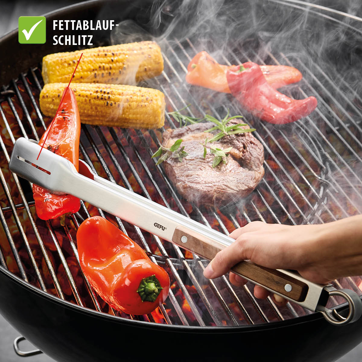 Grillzange SERINO