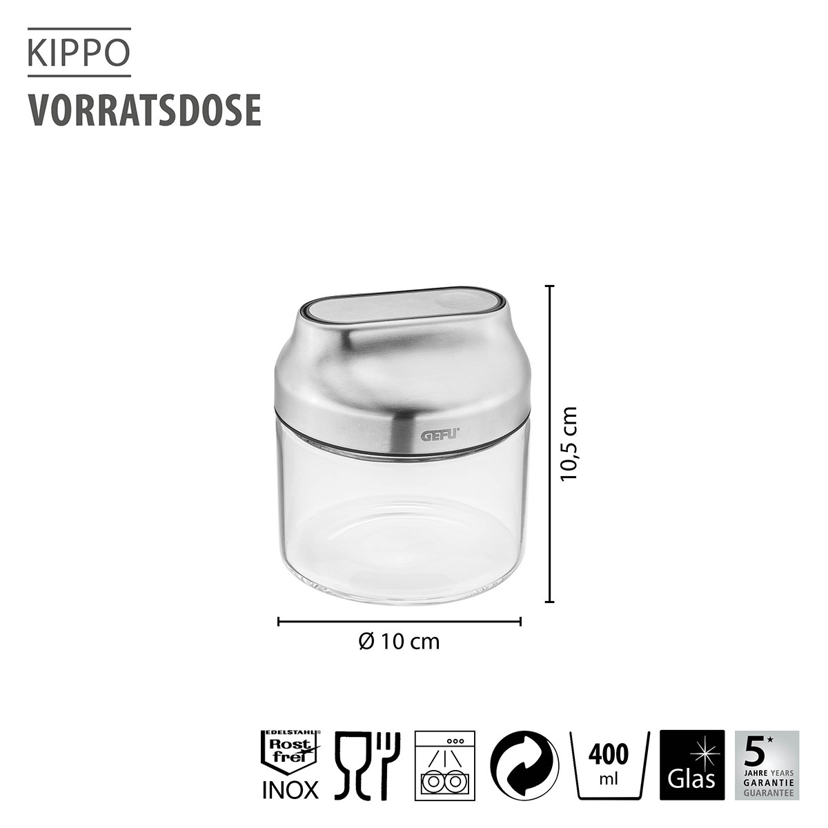 Vorratsdose KIPPO, 400 ml