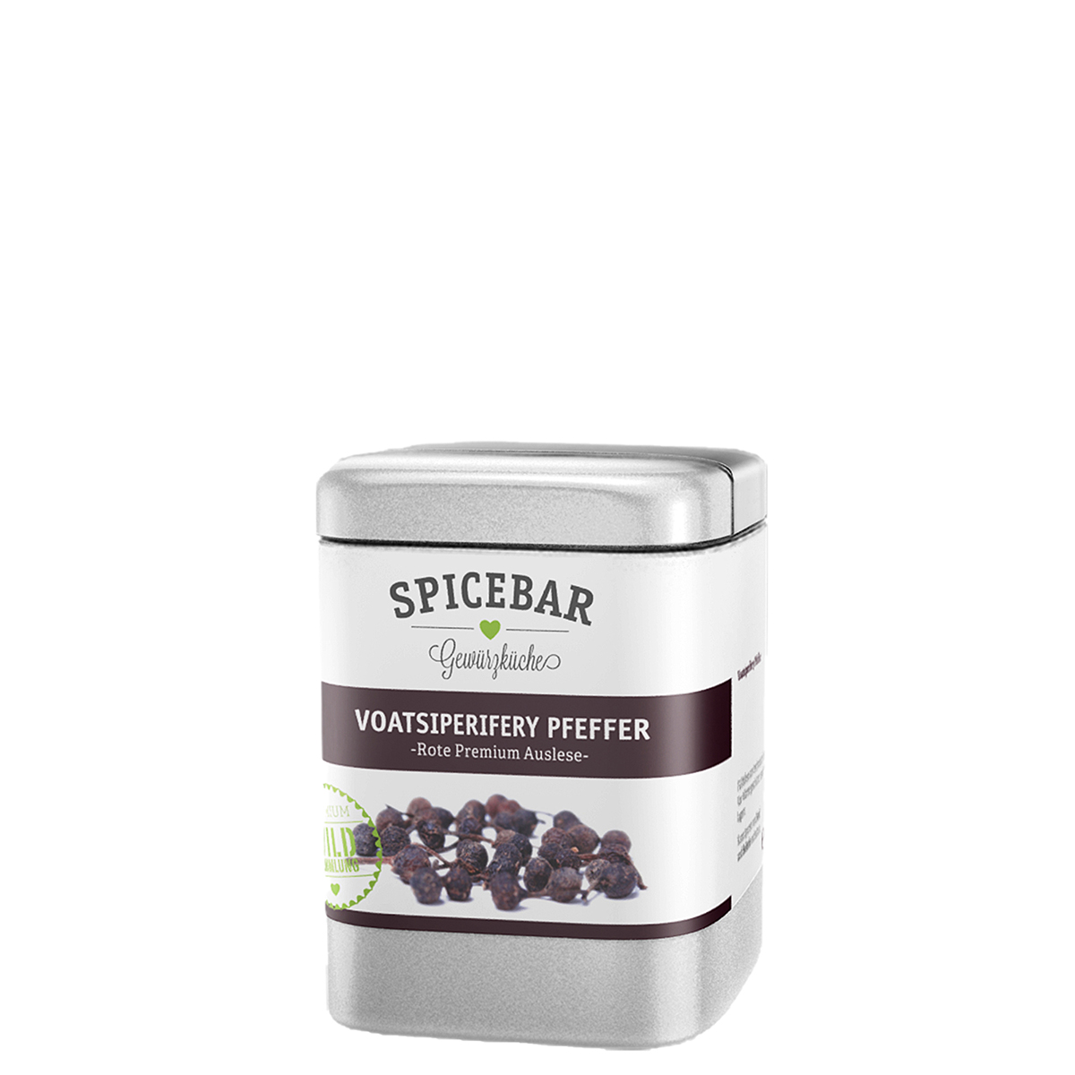 Spicebar Wilder Voatsiperiferypfeffer, ganz Inhalt 80g