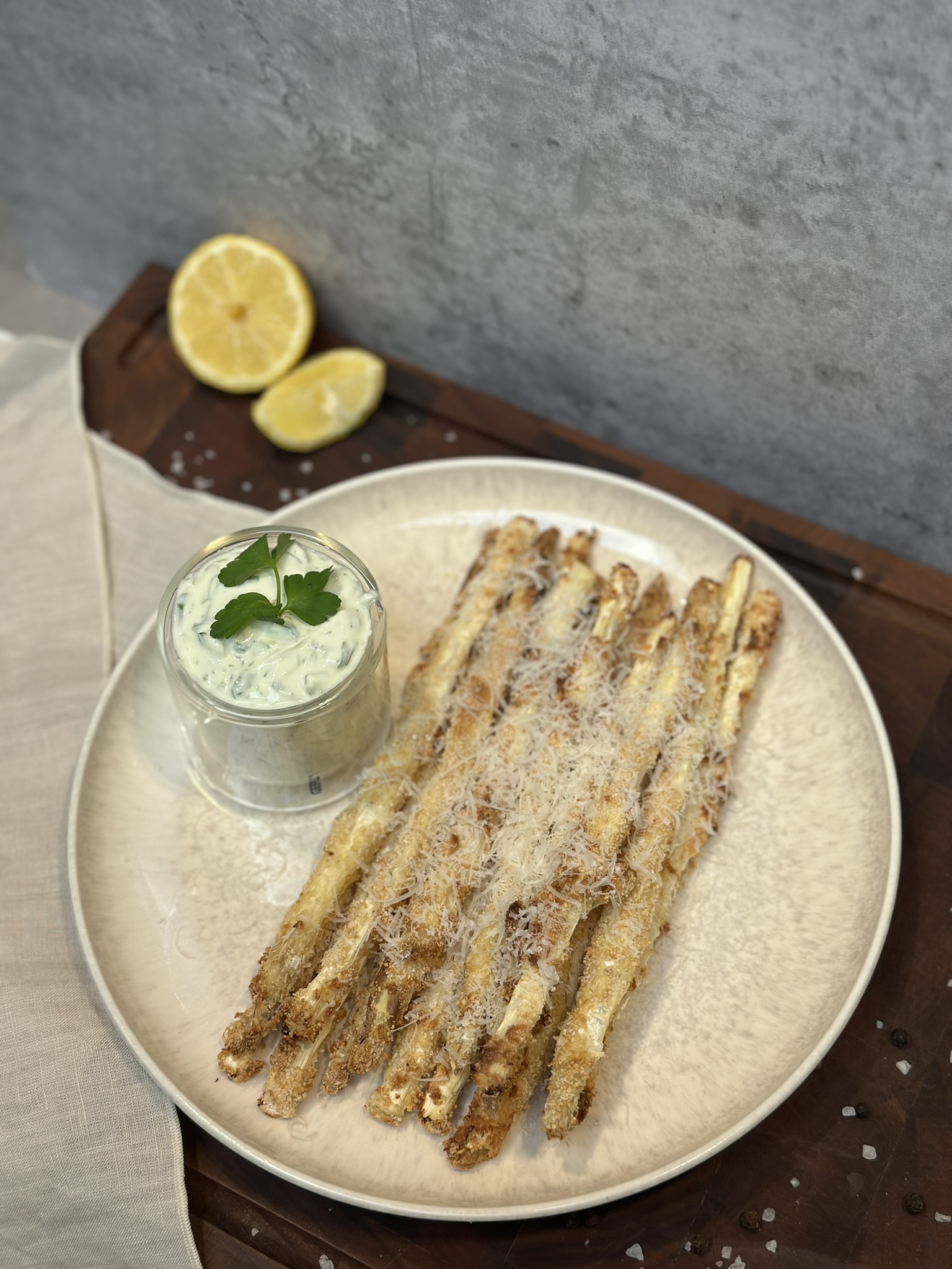 Crispy Spargel aus dem Airfryer