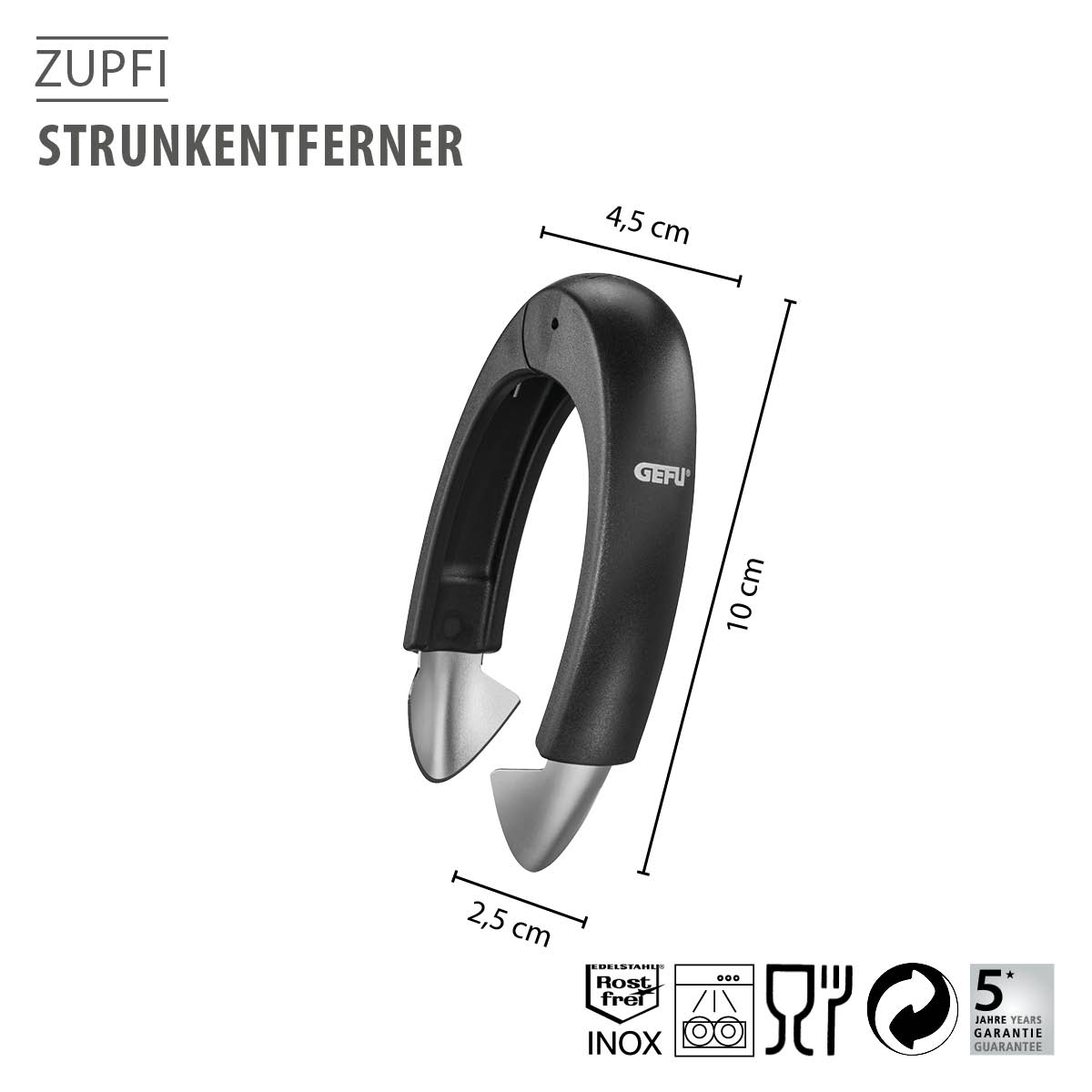Stem remover ZUPFI