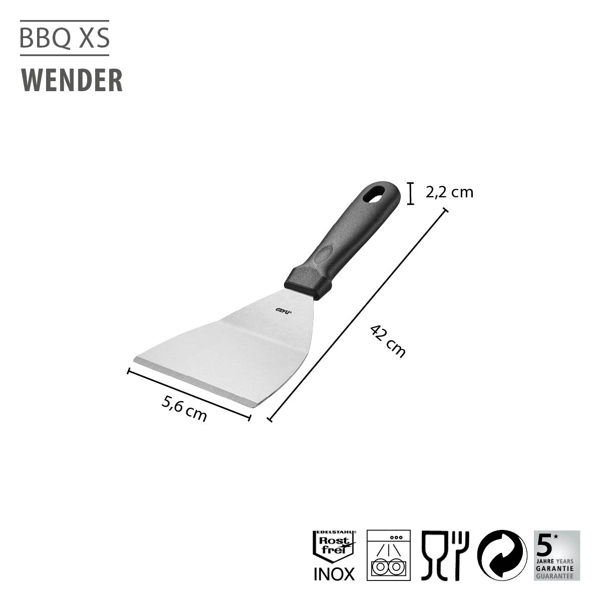 Spatula BBQ XS