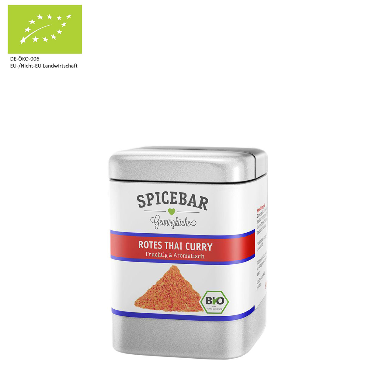 Spicebar Rotes Thai Curry, bio Inhalt 80g