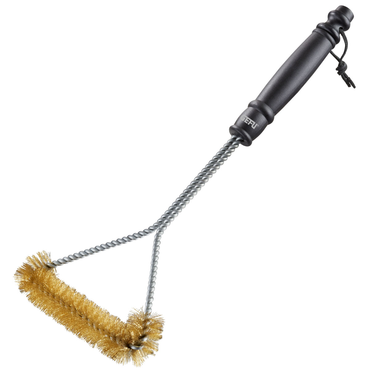 Robuste Grillreinigungsbürste mit stabilem Griff Metall-Grillbürste mit langem Griff zur gründlichen Reinigung von Grillrosten