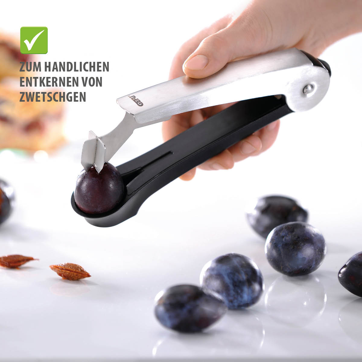 Plum pitter DROPIO