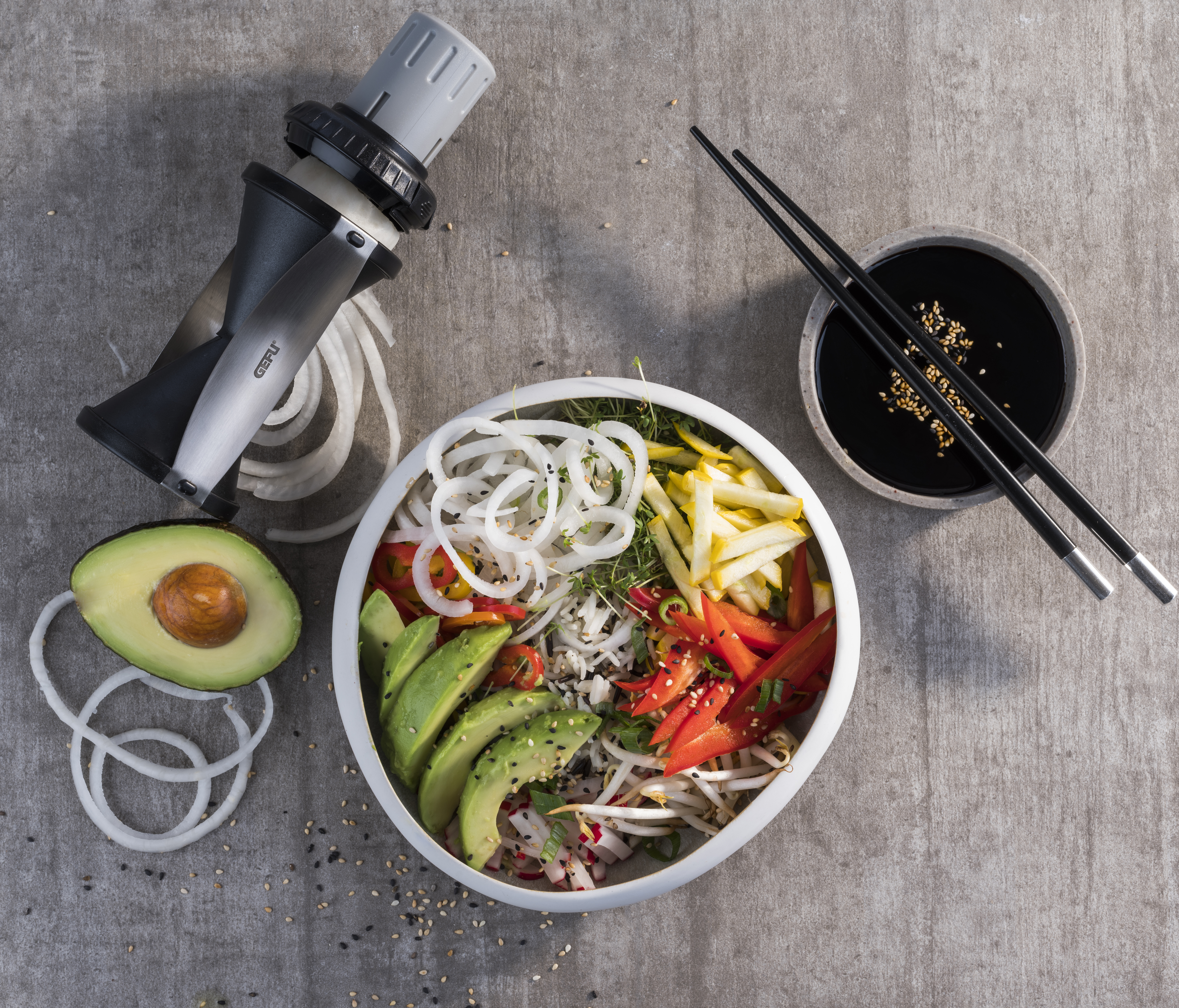 Vegetarische Poke Bowl Vegetarische Poke Bowl
