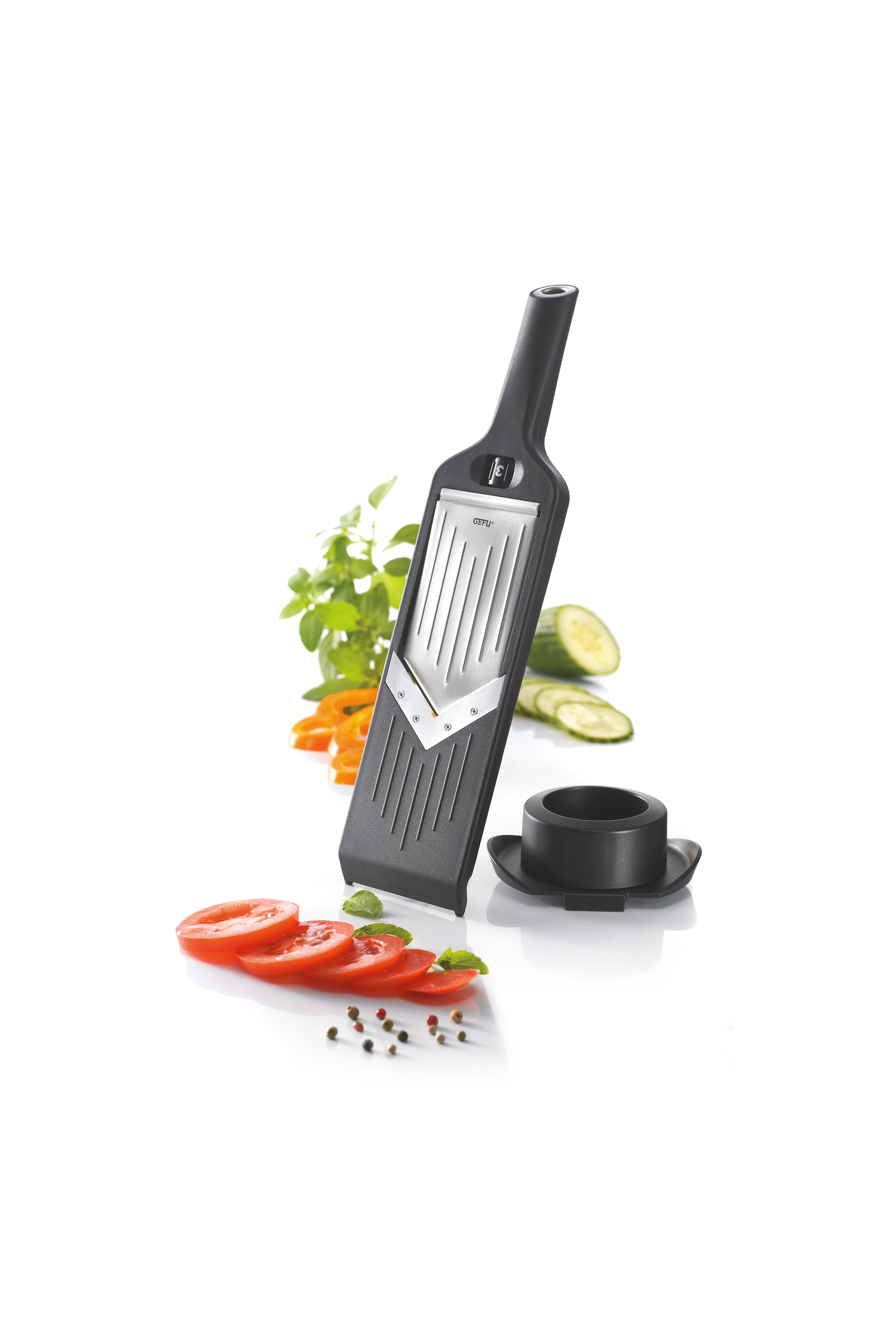 GEFU Rotary Cheese Grater With Fine & Coarse Drums on Food52