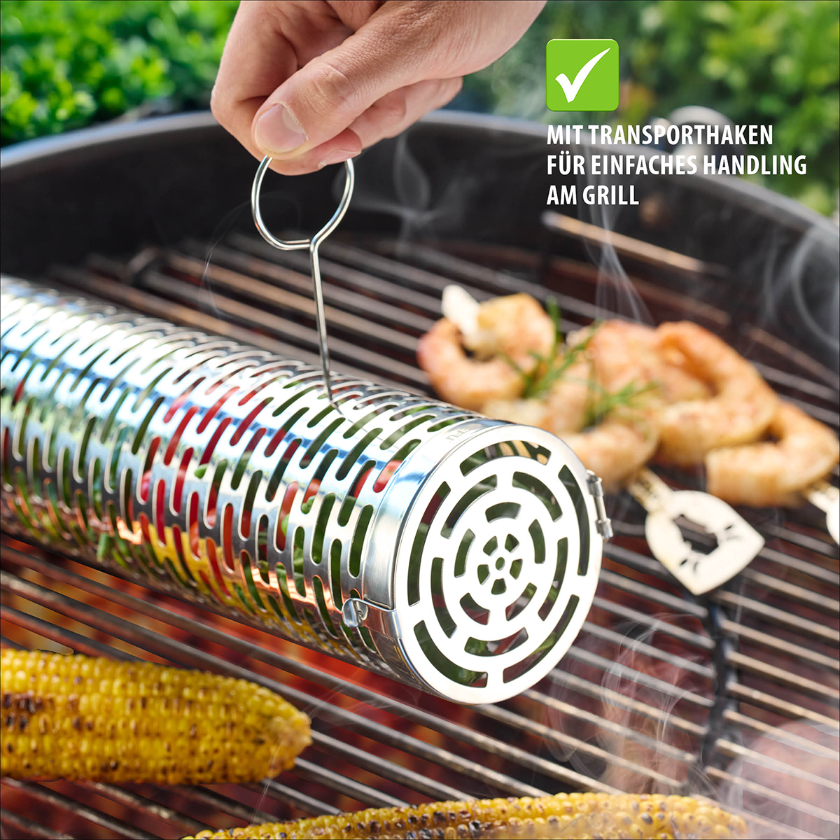 Rollgrillkorb Deluxe BBQ, 30,5 cm