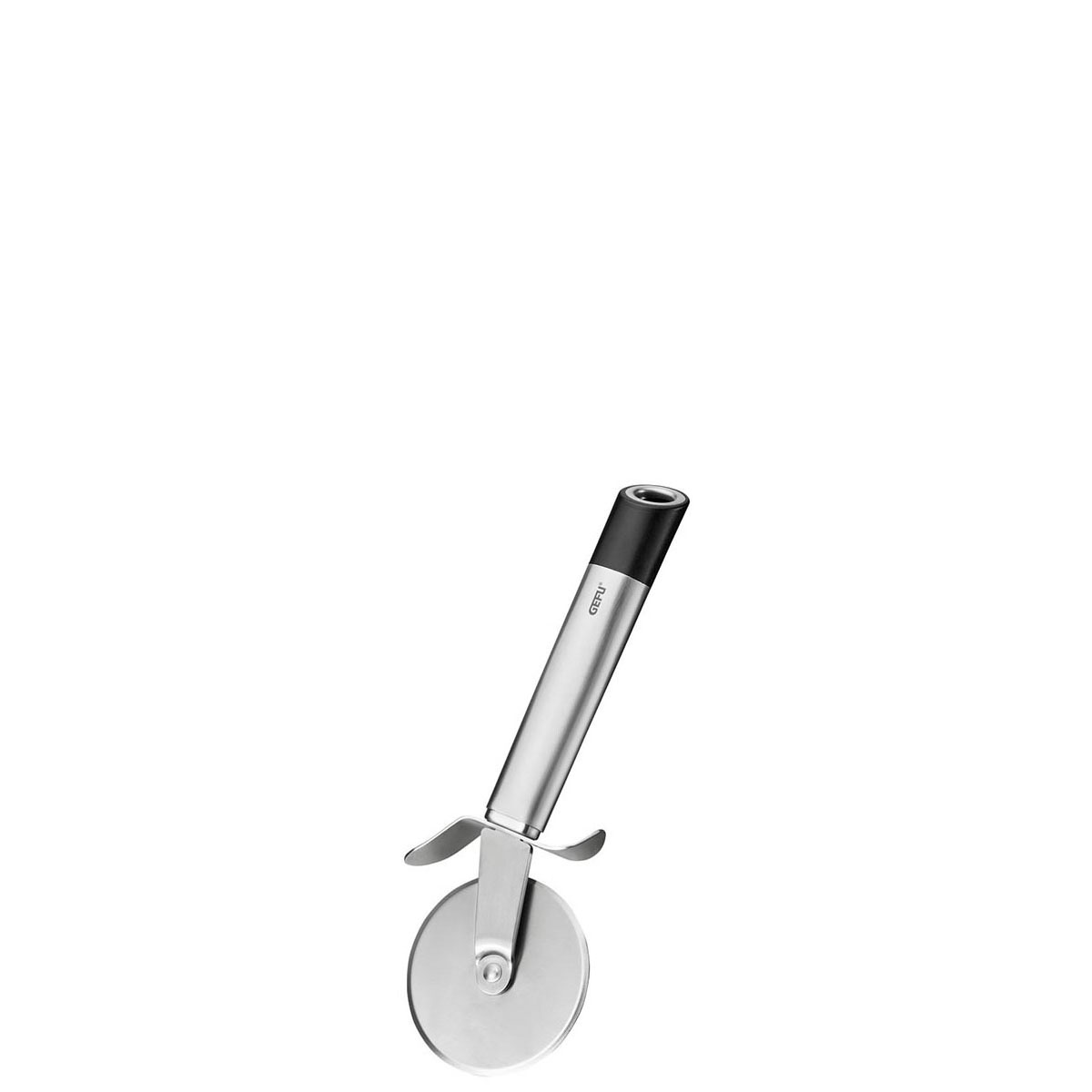 Pizzaschneider aus Edelstahl mit ergonomischem Griff Hochwertiger Pizzaschneider mit scharfem Edelstahl-Rad und ergonomischem Griff
