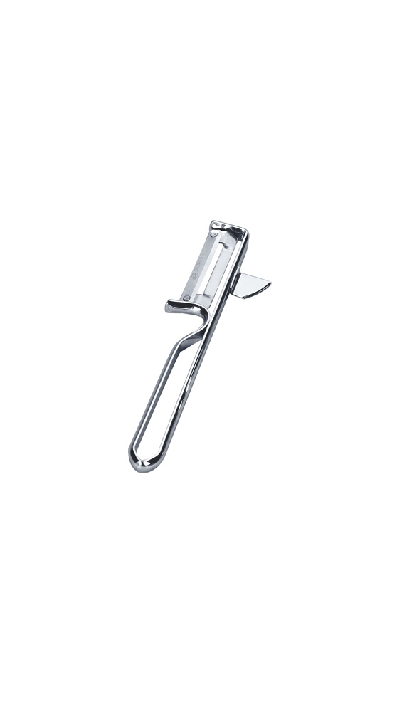 Hochwertiger Edelstahl-Gemüseschäler mit ergonomischem Griff Gemüseschäler aus Edelstahl mit ergonomischem Griff für müheloses Schälen