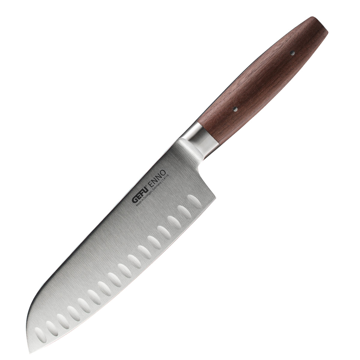 Santoku knife ENNO, 18 cm, Scalloped Edge