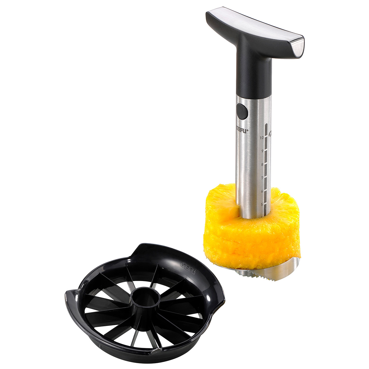 Pineapple Slicer PROFESSIONAL, incl. small piece cutter