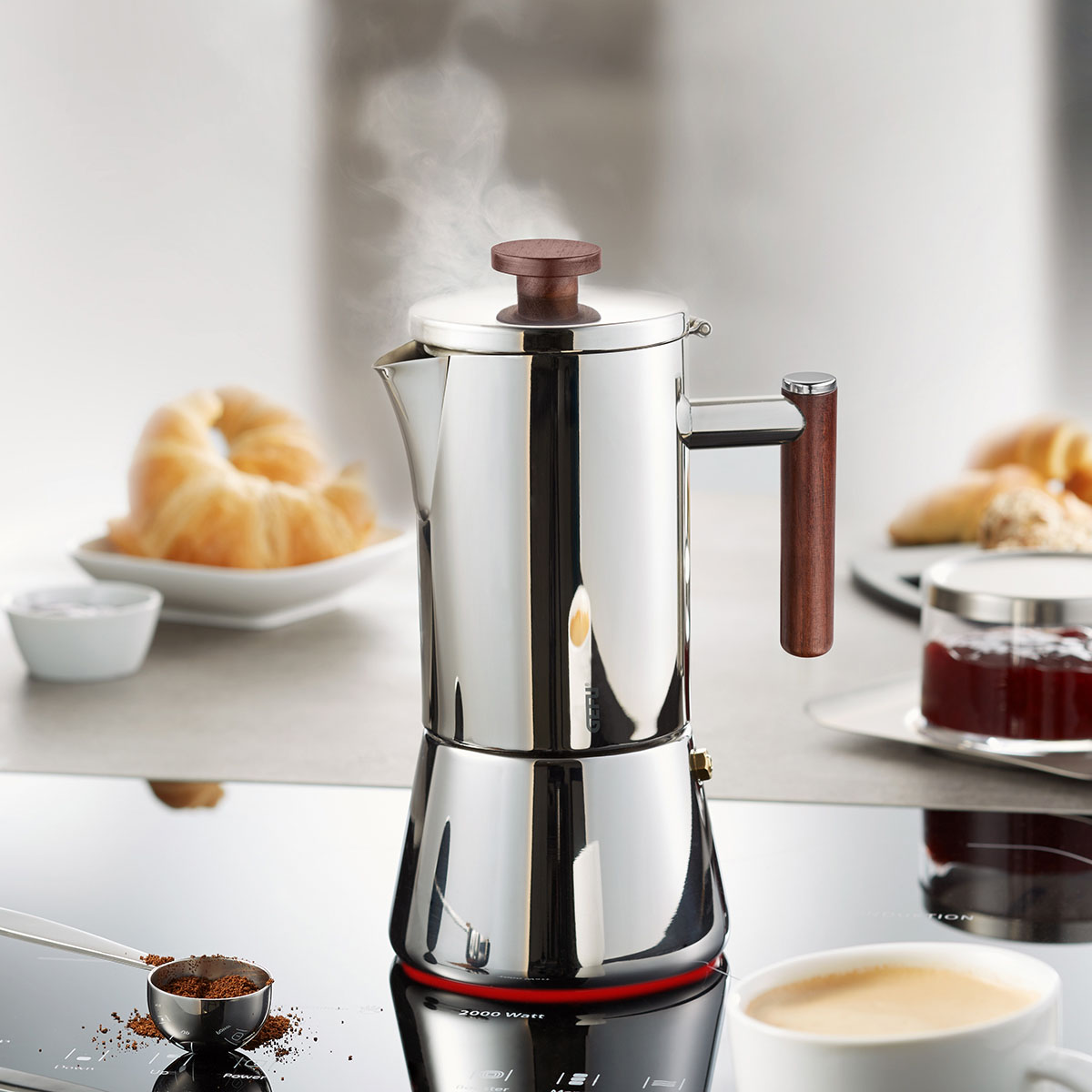 Espressokocher NANDO, 6 Tassen