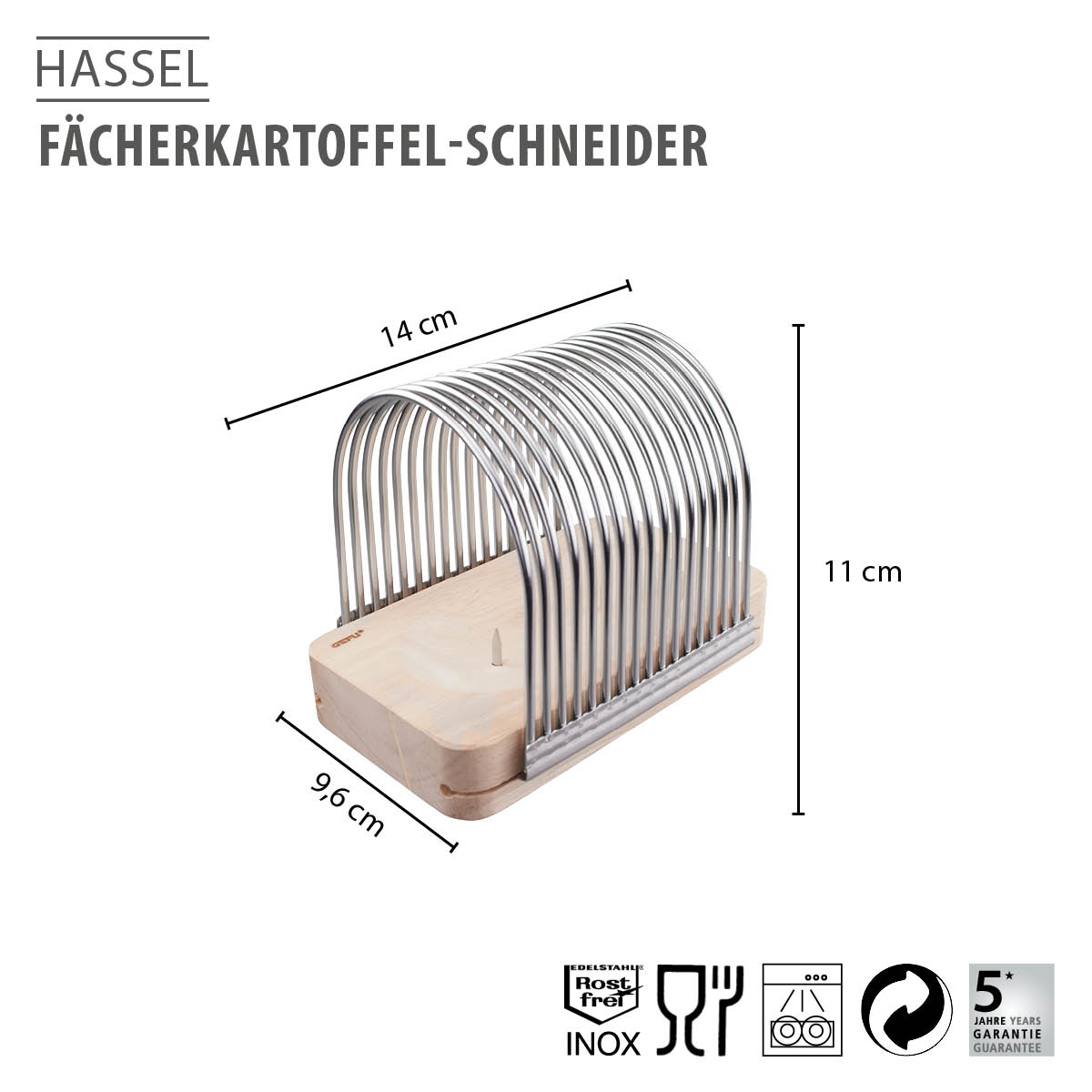 Fan potato cutter HASSEL