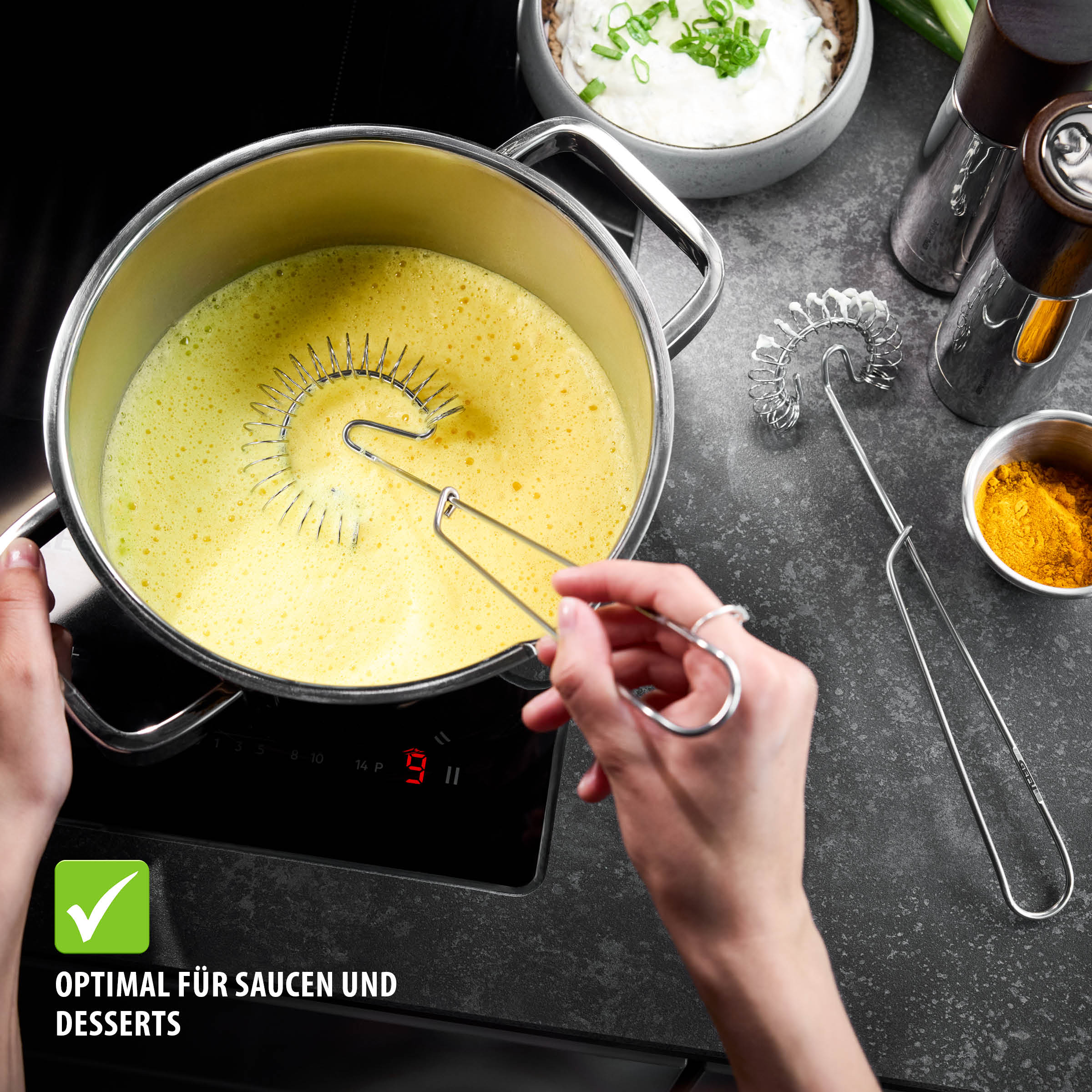 Spiralbesen-Set CORINA, 2-teilig