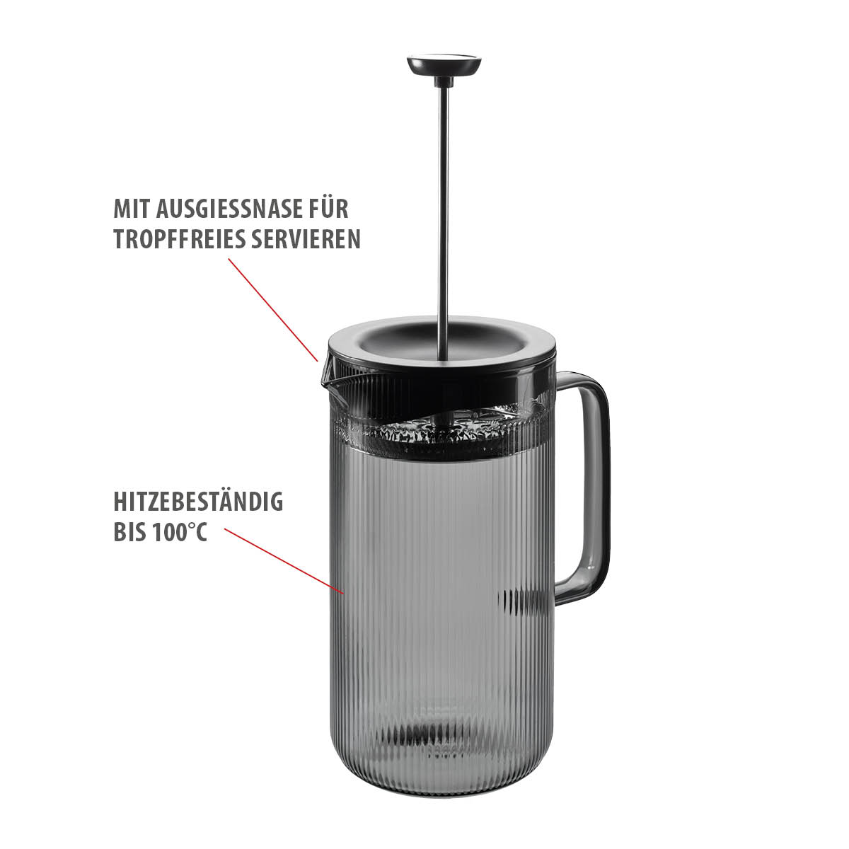 Coffee maker CRISTIANO, 1.000 ml