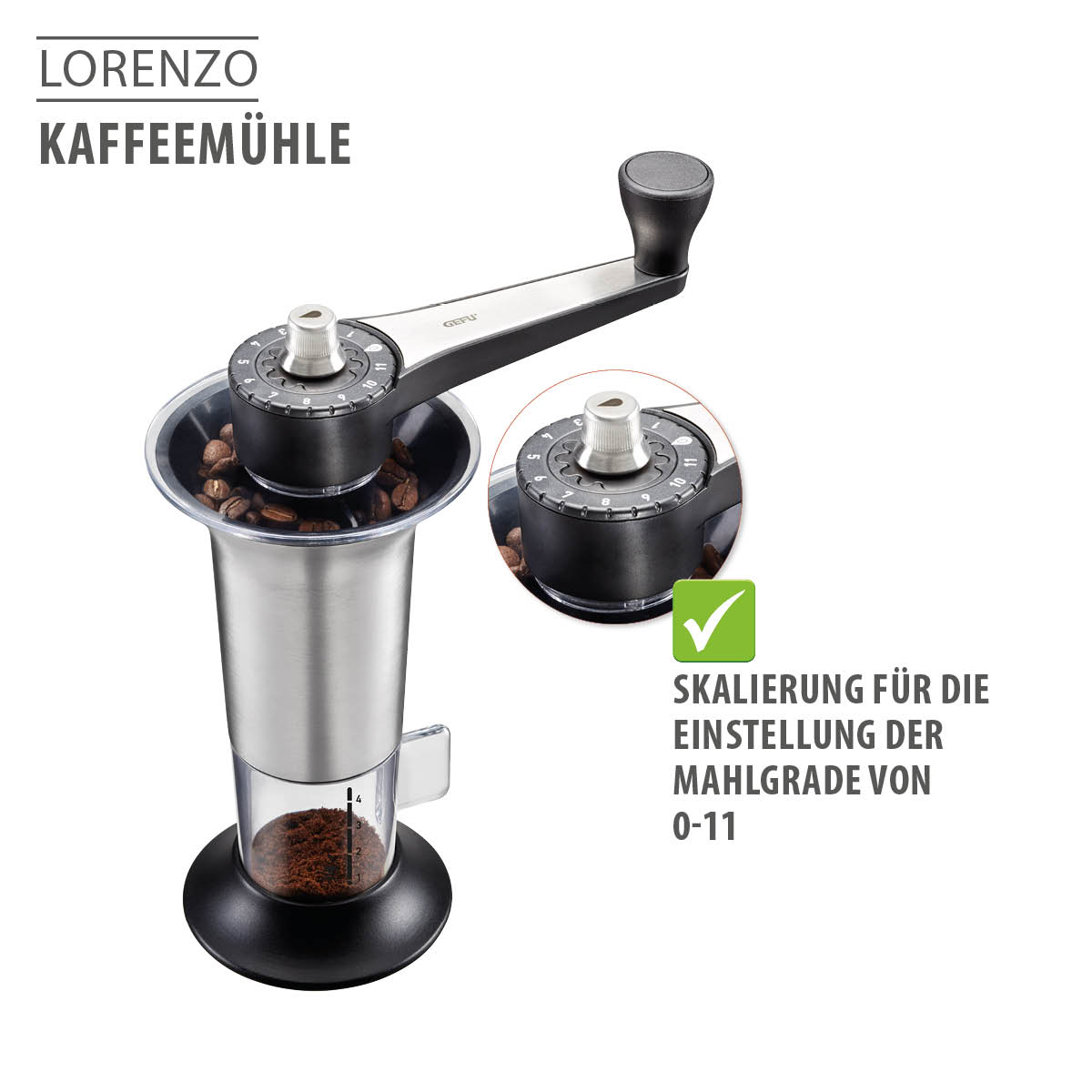 Kaffeemühle LORENZO Kaffeemühle LORENZO
