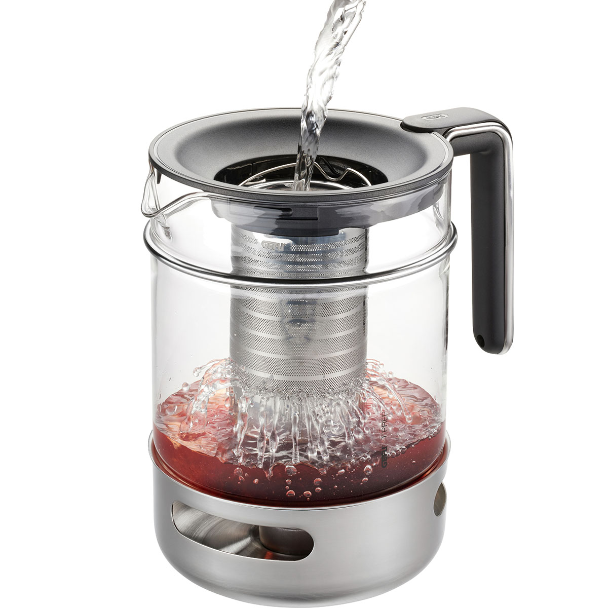 Teapot, 1.500 ml incl. teapot warmer T-PREP