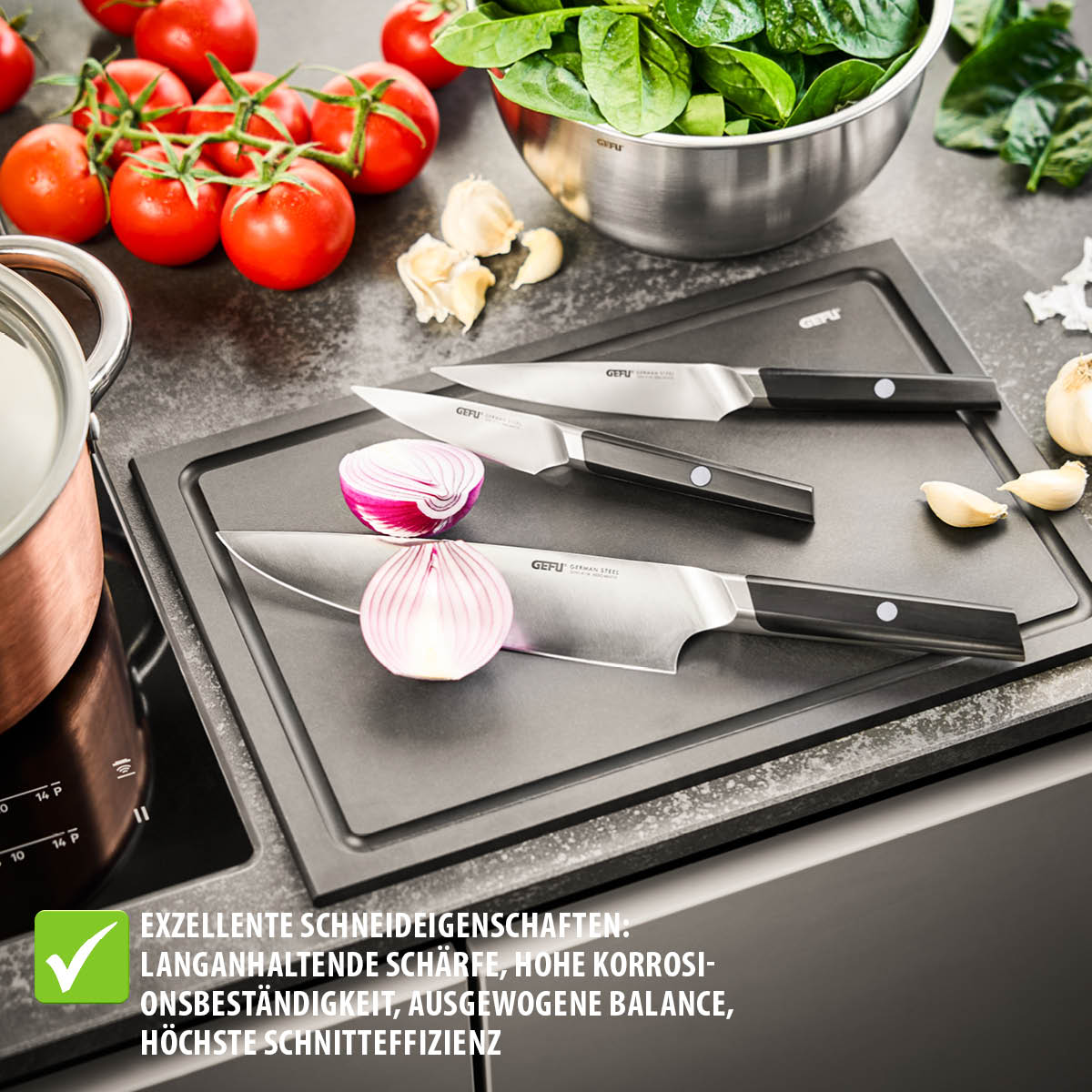 Knife set ACURO, 3-piece Knife set ACURO, 3-piece