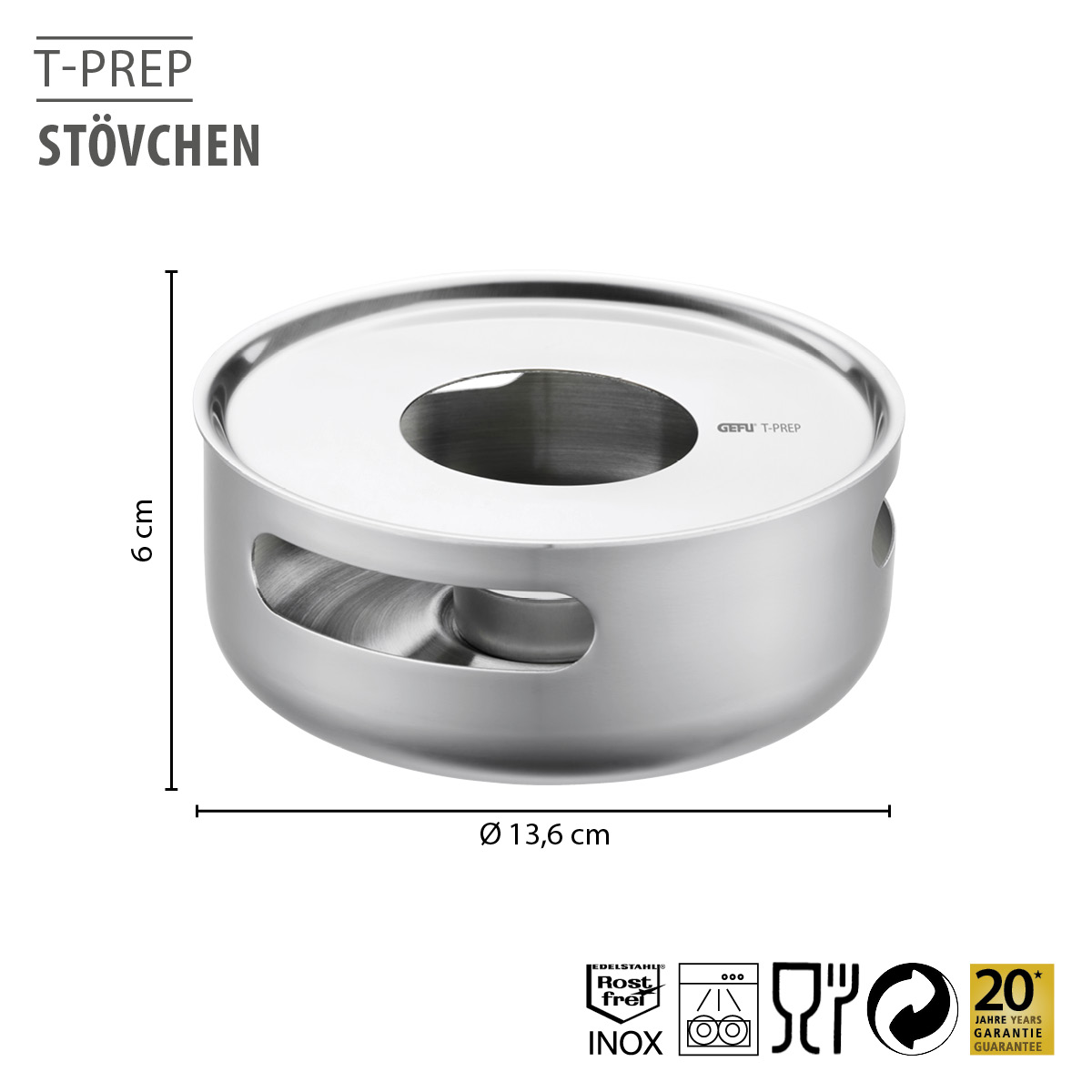 Stövchen T-PREP