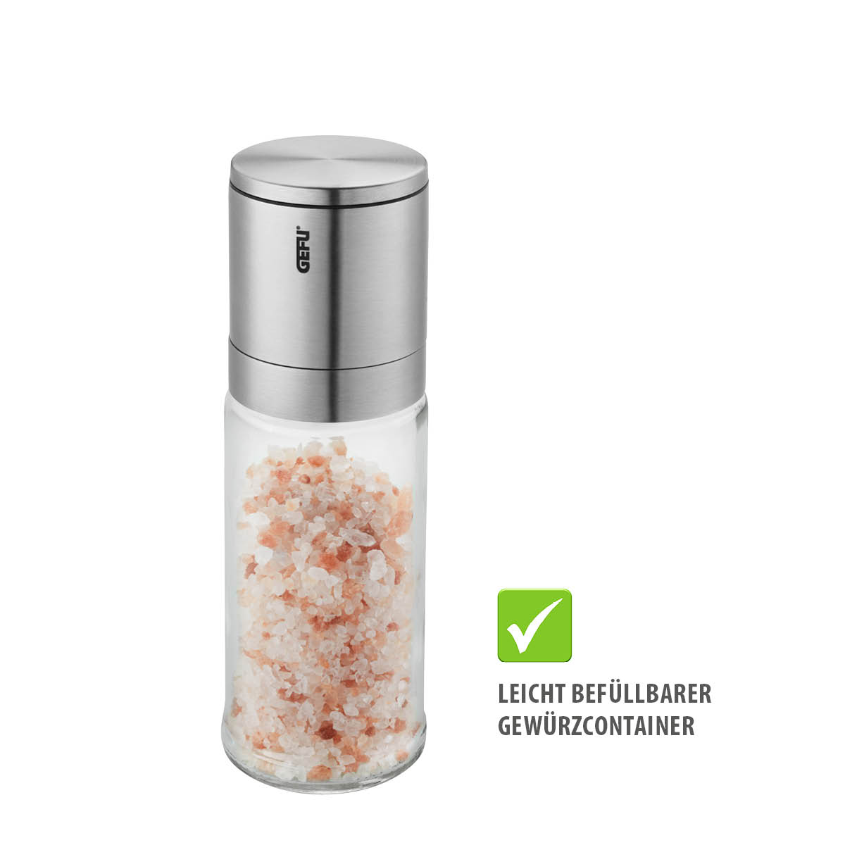 Salt or pepper mill LAMOLA, 2 pieces