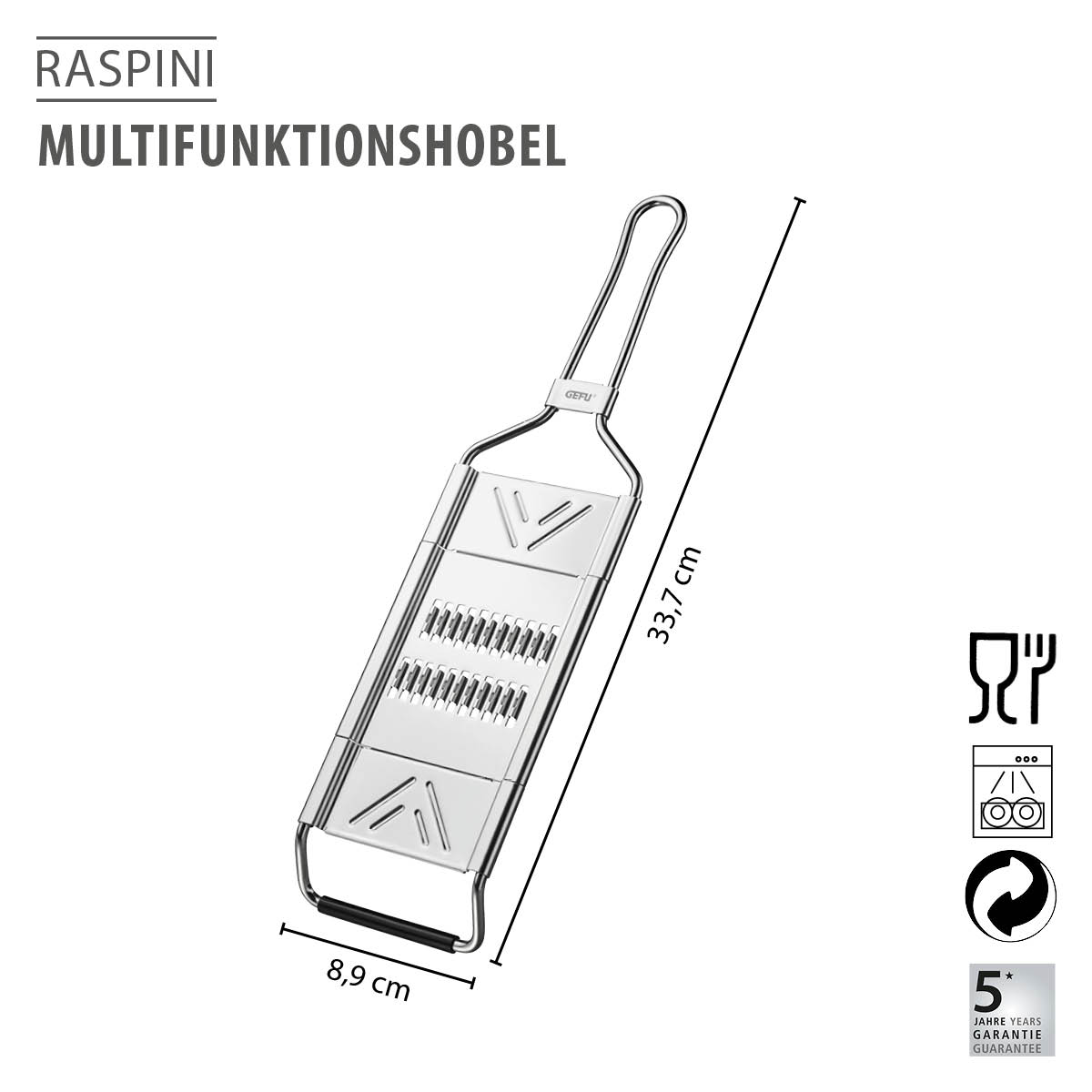 Multifunktionshobel RASPINI