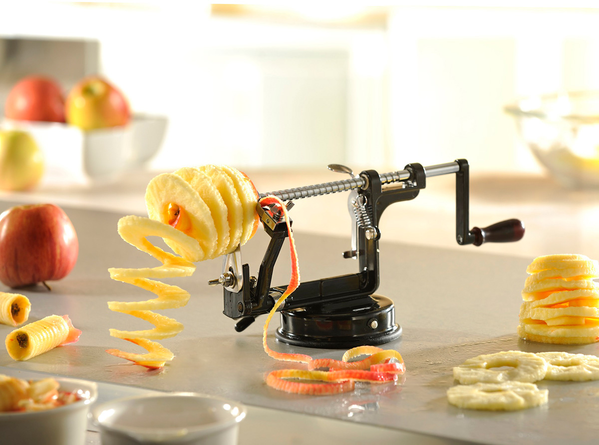 Apple spinner peeler discount