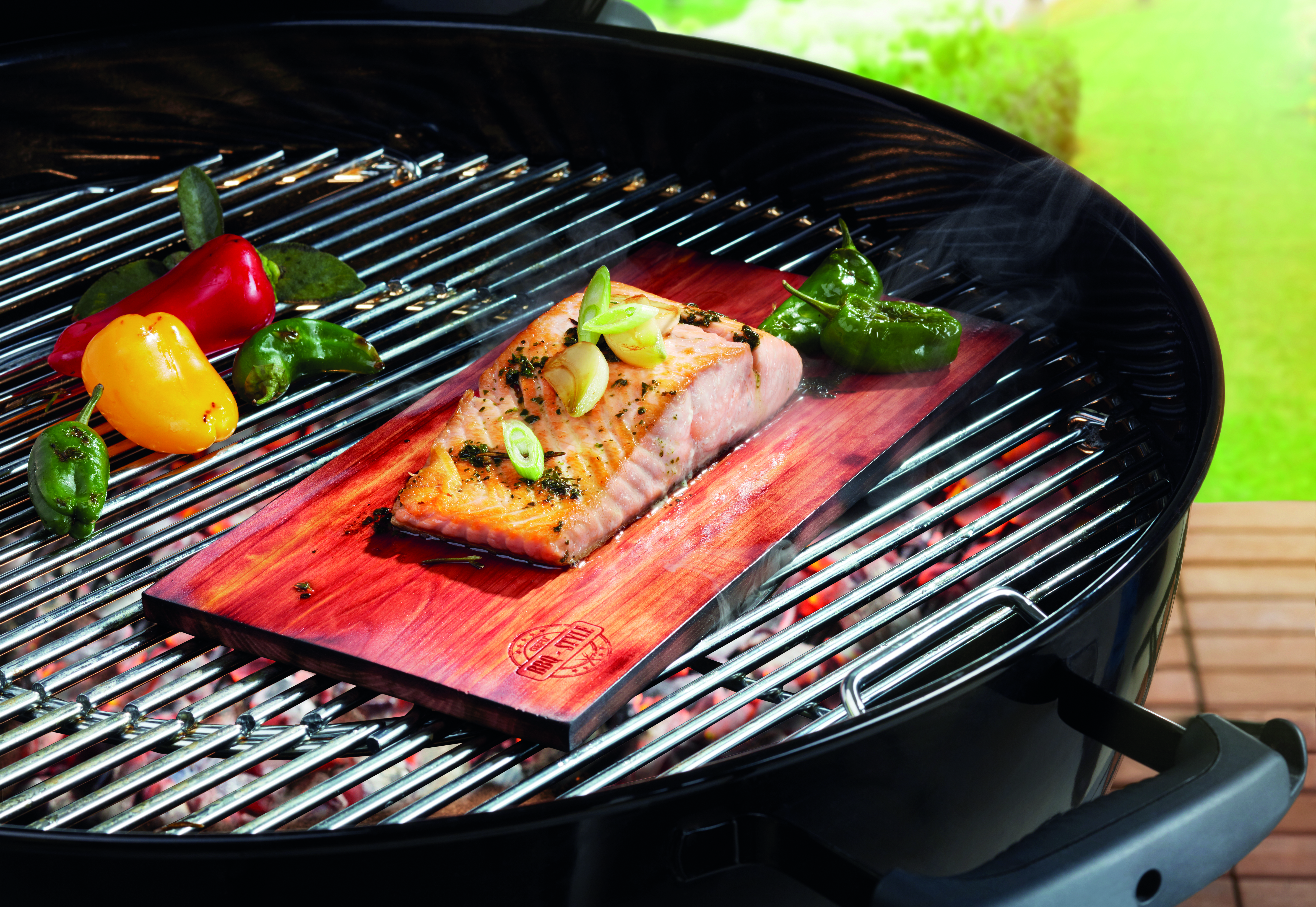 Gegrillter Lachs mit frischer Guacamole