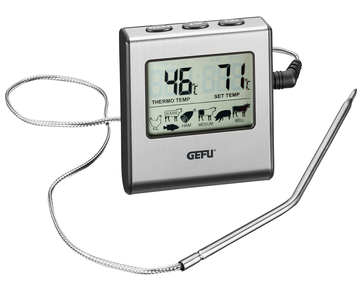 Fahrenheit-Celsius BBQ and Grill Thermometer