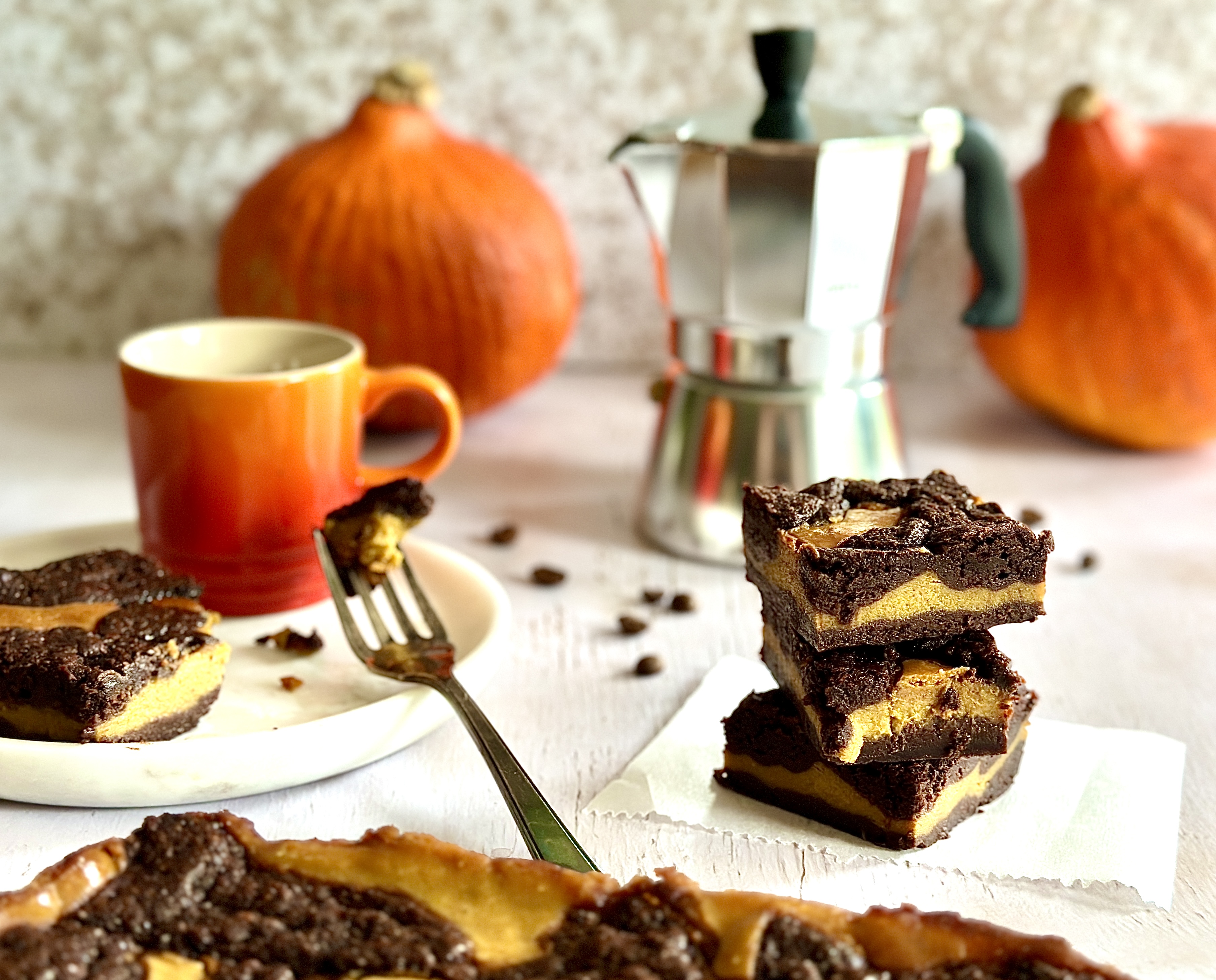 Pumpkin Cheesecake Brownies (1)