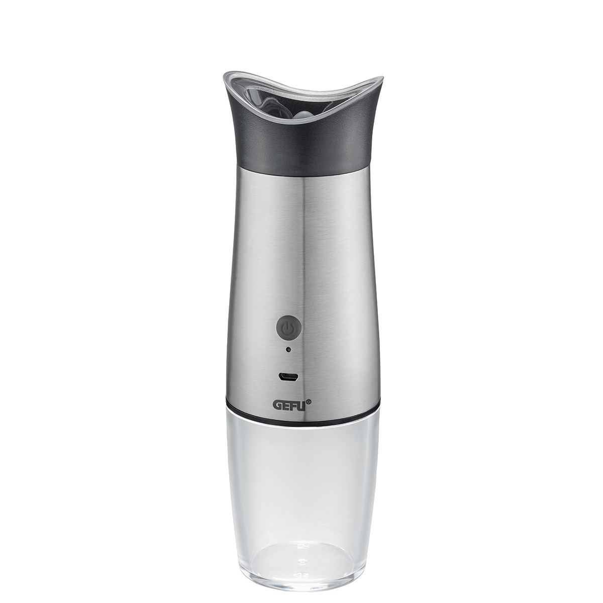 Salt or pepper Mill VELO, electric with tilt sensor USB