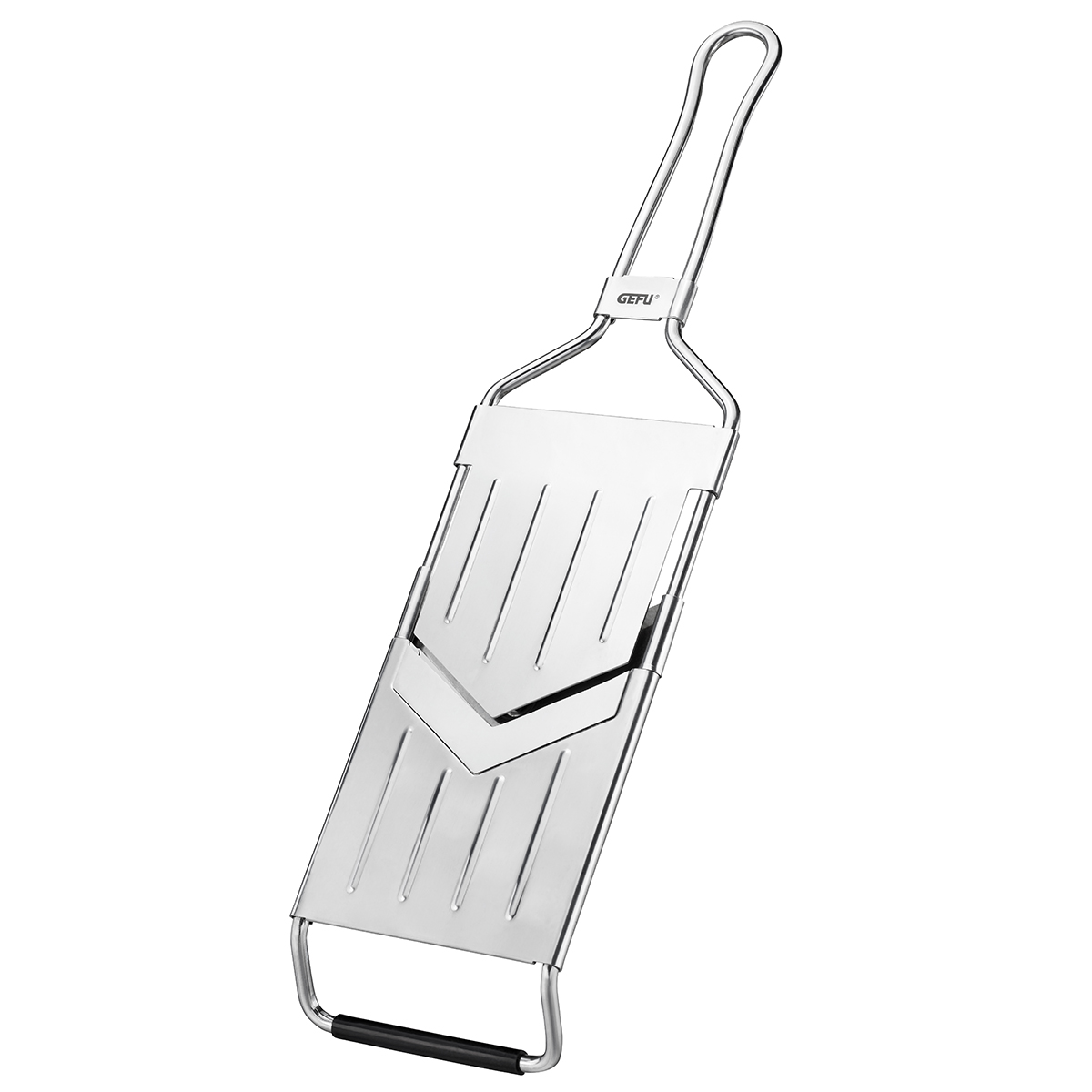 Hochwertige Edelstahl-Gemüsehobel mit ergonomischem Griff Gemüsehobel aus Edelstahl mit ergonomischem Griff und scharfer Klinge für präzises Schneiden, ideal für die Küche