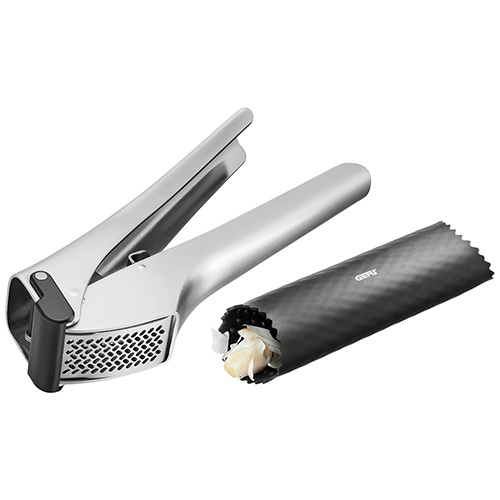Set: Knoblauchpresse GARLICO + Knoblauchschäler TUBIO