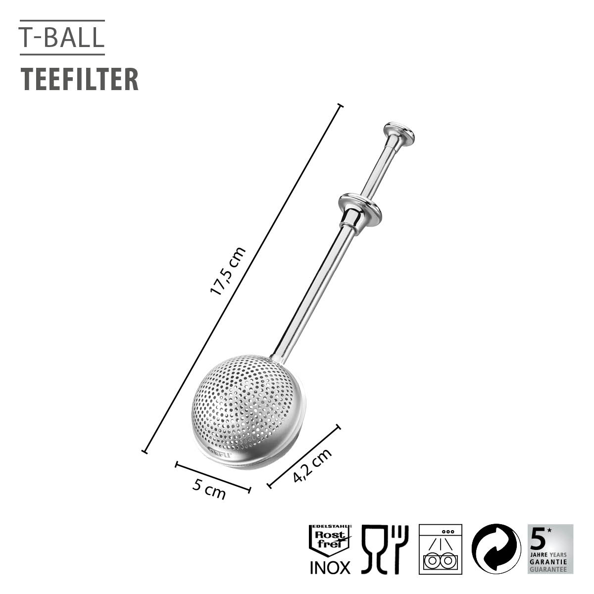 Teefilter T-BALL