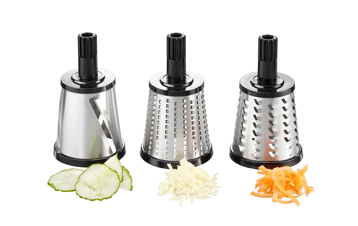 GEFU Rotary Cheese Grater With Fine & Coarse Drums on Food52