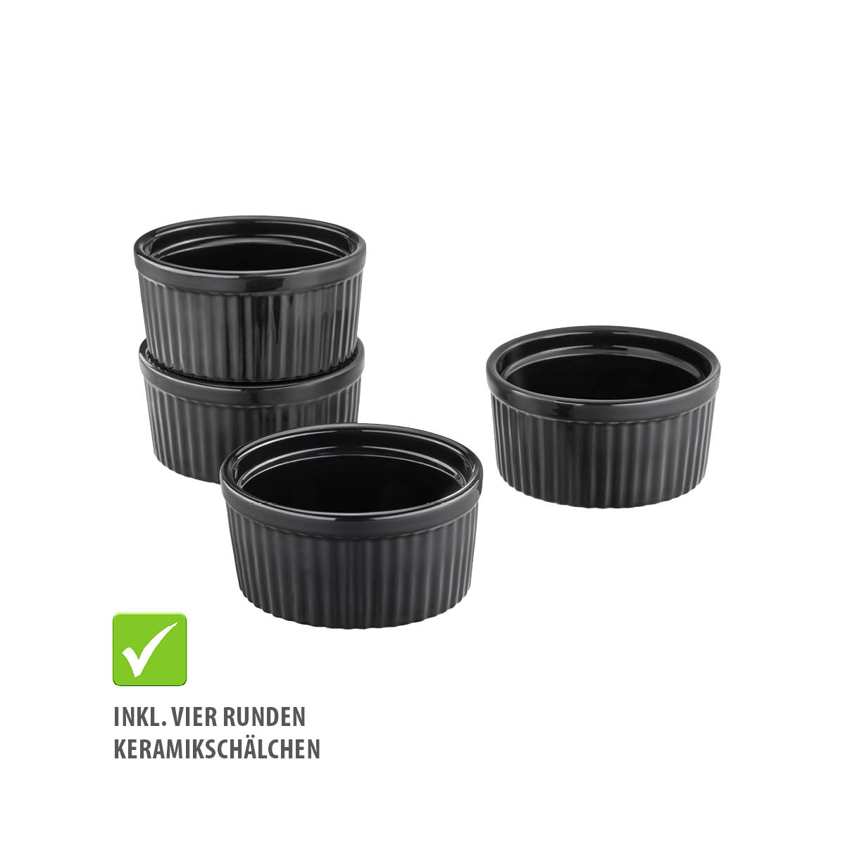 Crème brûlée set ZUCA, 5-pieces