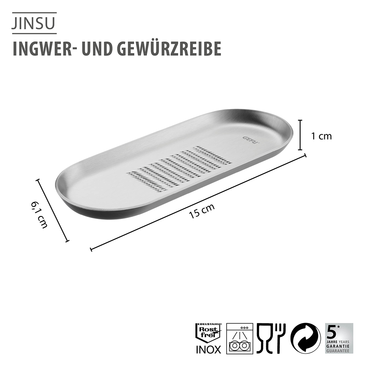 Ginger and spice grater JINSU