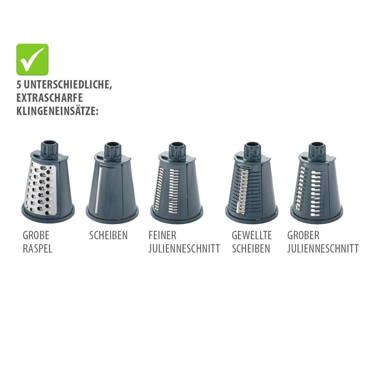 Drum grater CLICK