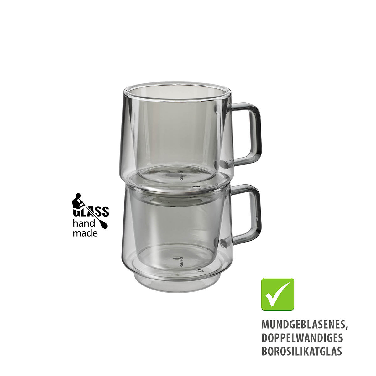 Thermoglas CALORA, 200 ml, 2 Stück