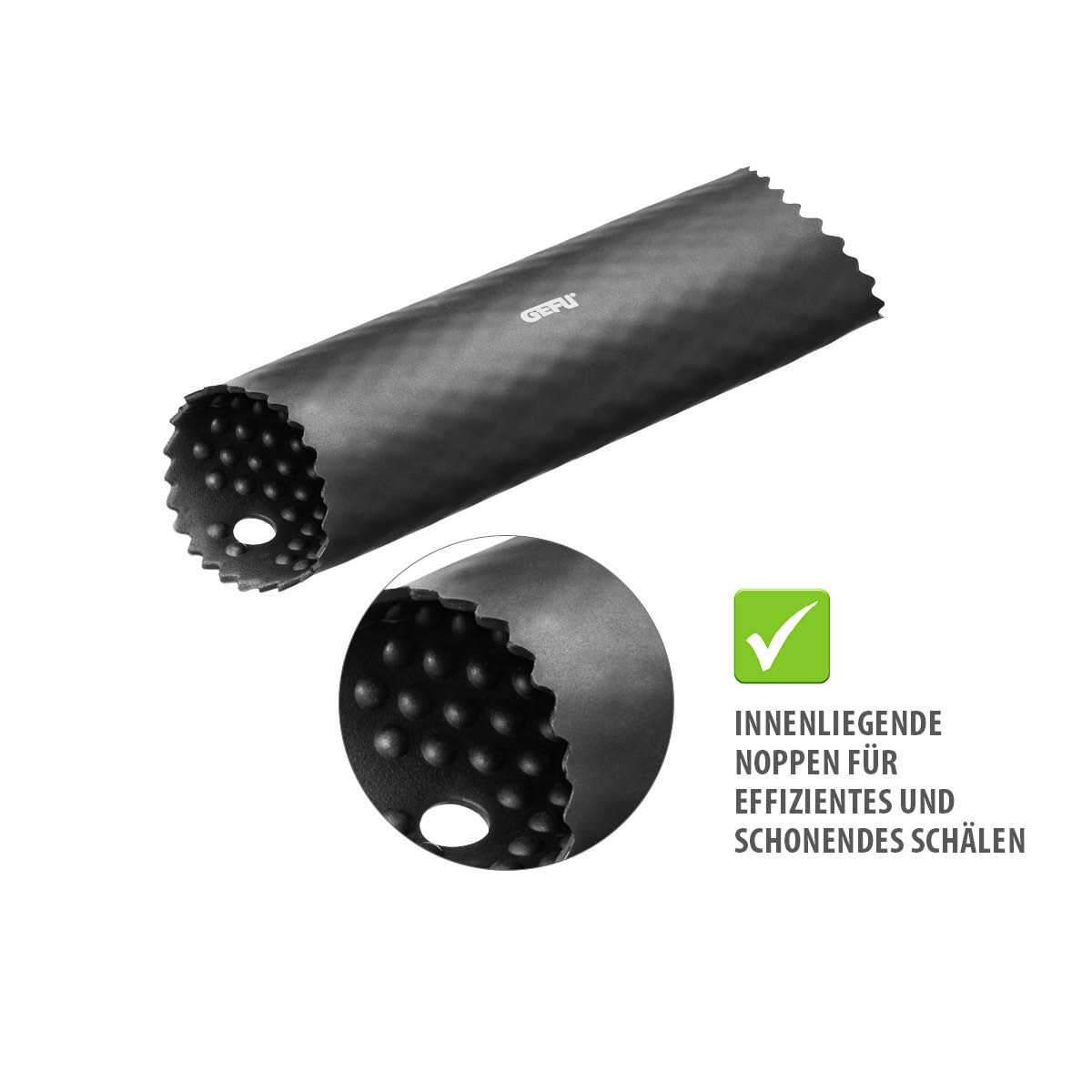 Set: Knoblauchschneider AGLIOLI + Knoblauchschäler TUBIO