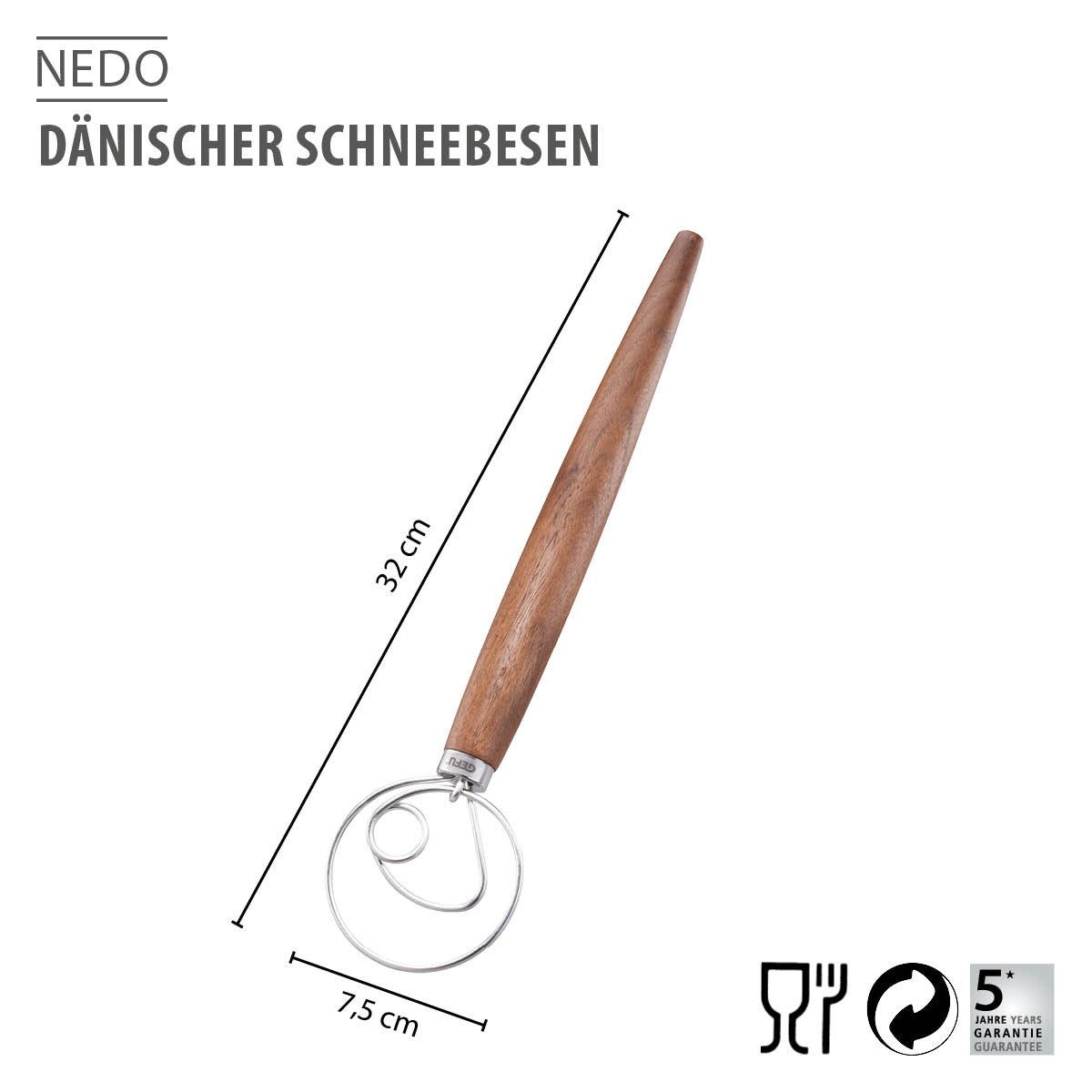 Dänischer Schneebesen NEDO