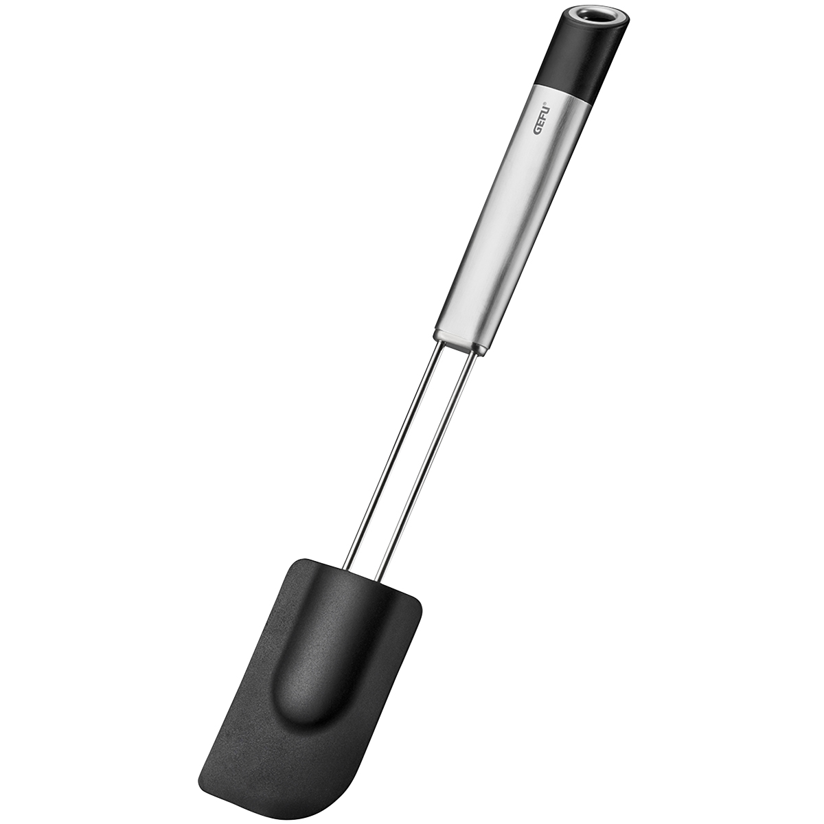 Hochwertiger Silikonspatel mit Edelstahlgriff für präzises Kochen Silikonspatel mit ergonomischem Edelstahlgriff, ideal zum Backen und Kochen