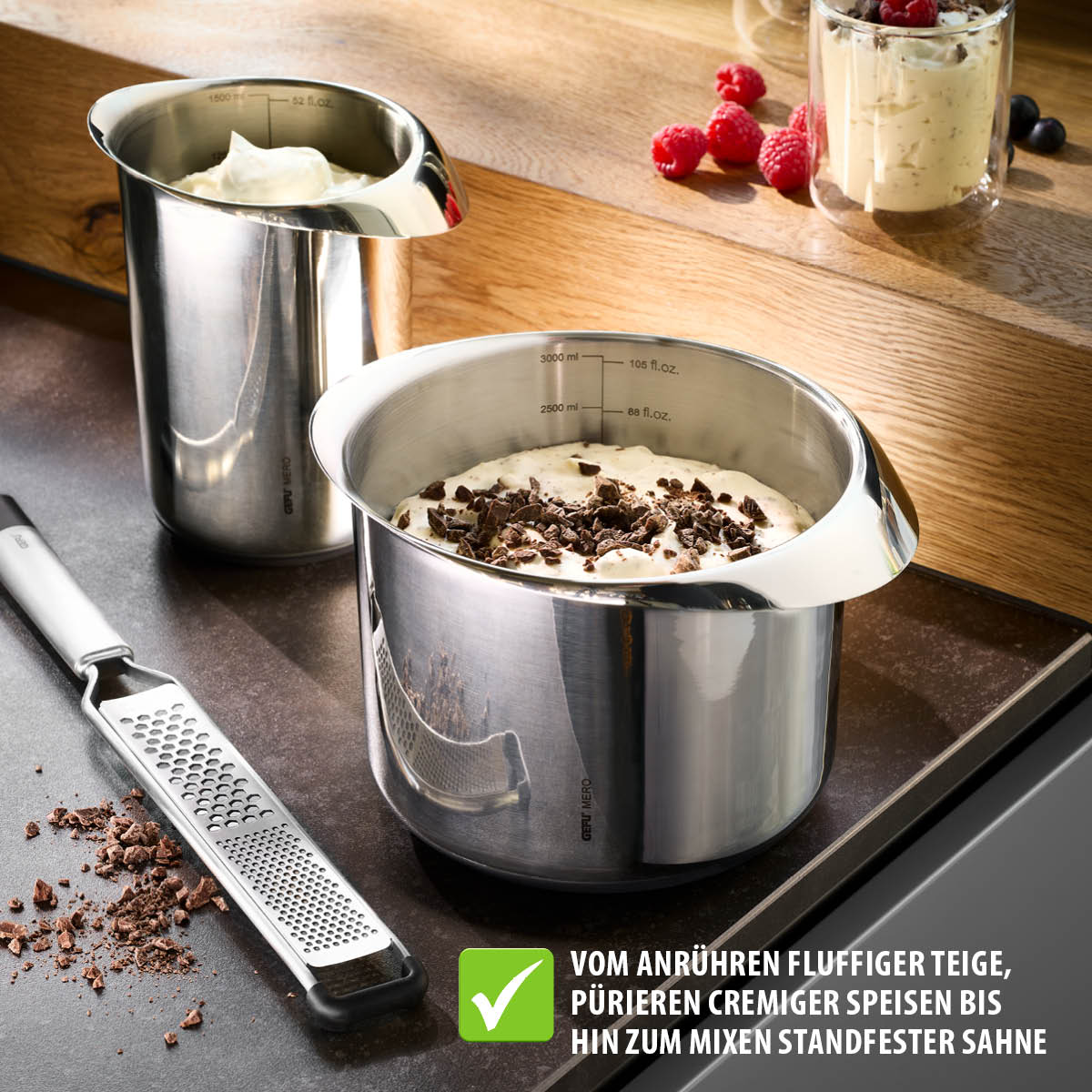 Mixing bowl MERO, 3000 ml
