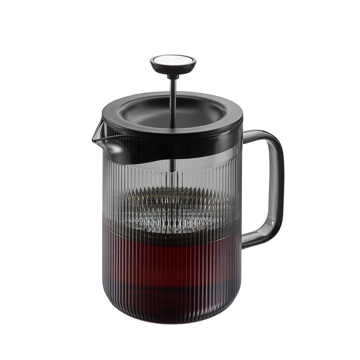 Kaffeebereiter CRISTIANO 600 ml aus Smoke-Grey-Glas von GEFU