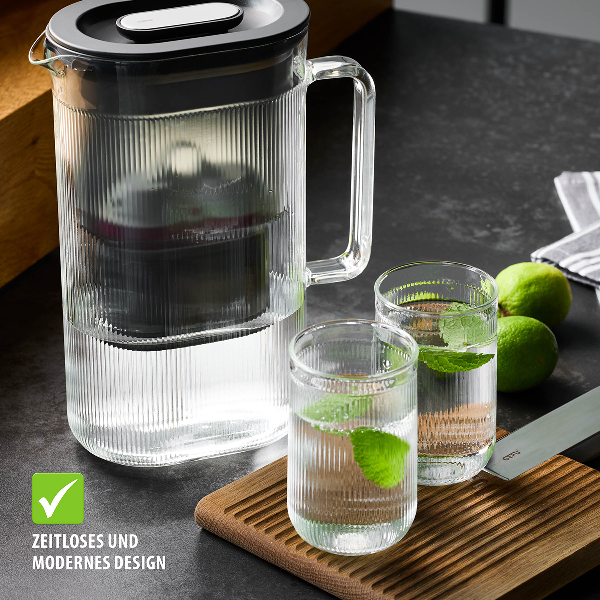 Water glass LINOA, 330 ml, 2 pcs.
